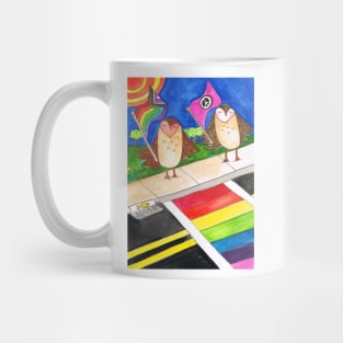 Pride Owls Mug